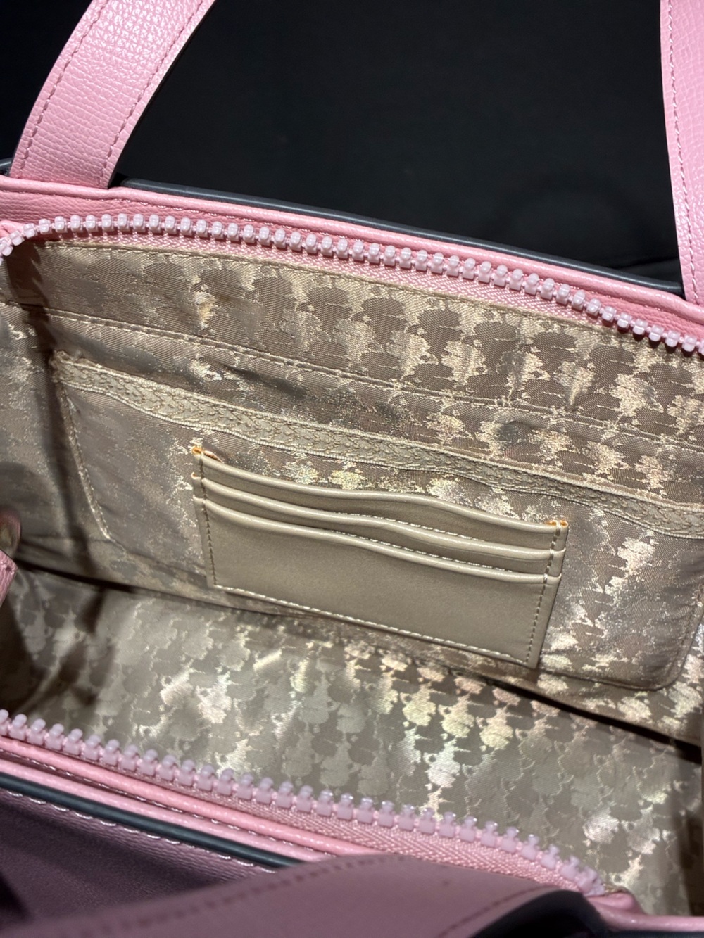 Karl Lagerfeld Paris Margot Blush Pink Tote Crossbody - Picture 11 of 14